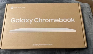Samsung Galaxy Chromebook Go 14" Silver 64GB eMMC, 4GB RAM XE34OXDA BNIB Sealed - Picture 1 of 3