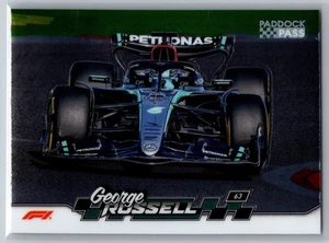 2024 Topps Paddock Pass Formula 1 George Russell Chrome #35 Mercedes - Bild 1 von 2