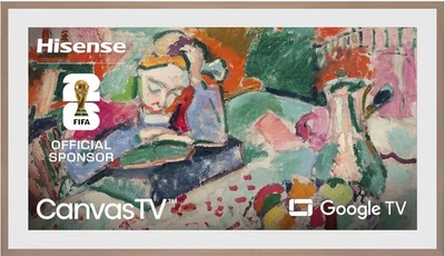 Hisense 55" Class S7N CanvasTV 4K QLED Google Smart TV - Brand New! Art Frame TV - Image 1 of 4