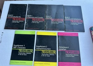 GDW Reisebücher 0-3, Beilage 1&2, Abenteuer 4 Leviathan 70’s, 80’s Lot - Bild 1 von 8