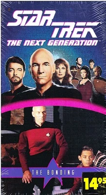 STAR TREK THE NEXT GENERATION: Bonding- Enemy Energy vs Enterprise VHS NEW EST - Image 1 of 2