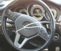 Airbag de volante de motorista 2012-2014 Mercedes-Benz CLS LH fabricante de equipamento original - Imagem 1 de 4
