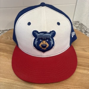 Cappello Berretto Tennessee Smokies Fitted Uomo 7 3/4 Blu Bianco Rosso MILB Baseball Nuova Era - Foto 1 di 6