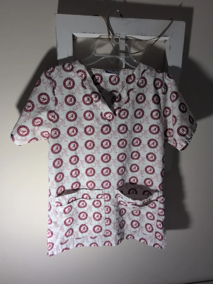 Landau Scrub Top University Of Alabama Size Extra Small Womens - Image 1 of 4