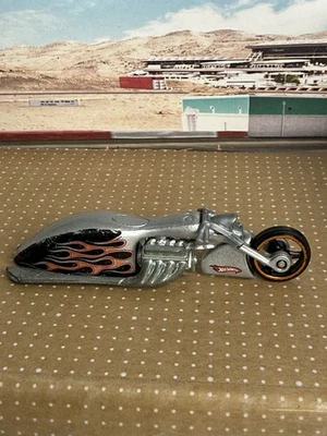Motorcycle Hot Wheels Mattel 2003 Die cast Used Car Toy, Made In Malaysia - image 1 of 4