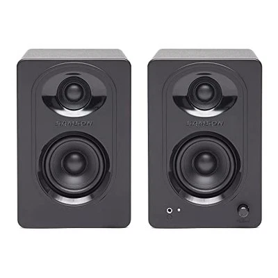 Samson SAM30 3-Inch Powered Studio Monitors Pair Featuring Polypropylene Woofer - Image 1 of 4