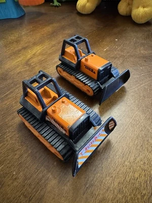 Mini Bulldozer MCDONALDS TONKA Construcción 2003 Naranja Hasbro Happy Meal L3 2 Foto 1 de 4
