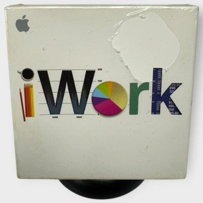 Apple iWork '09 (minorista 1 usuario) versión completa Mac MB942Z/A NUEVO/SELLADO SELLADO ROTO Foto 1 de 3