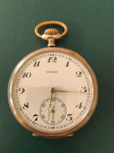 Polhem Silver Pocket Watch 51mm working condition - Picture 1 of 8
