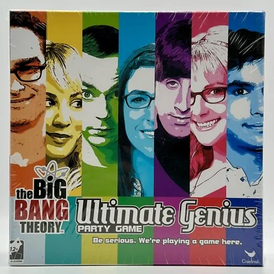 NEW SEALED 2013 The Big Bang Theory Party Game Ultimate Genius Cardinal Academia - Image 1 of 3