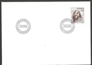 SWEDEN - 1978 Bear - FIRST DAY COVER. - Picture 1 of 1
