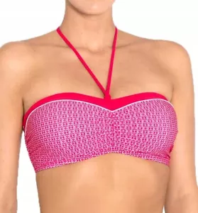 Bikini de mujer Sloggi Swim Raspberry Sweets parte superior sin acolchar, con estribo - Imagen 1 de 2