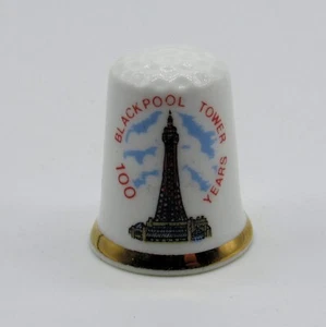 SAMMLER-FINGERHUT "BLACKPOOL TOWER, 100 JAHRE" - Bild 1 von 5
