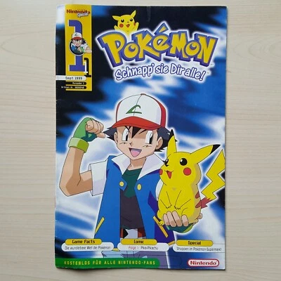 Nintendo Special Ausgabe 1 September 1999 Pokemon Comic + Poster - Bild 1 von 4