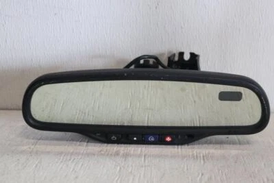 00-05 CADILLAC DEVILLE ONSTAR REAR VIEW MIRROR W/COMPASS 16 PIN OEM R#2456 - Image 1 of 4