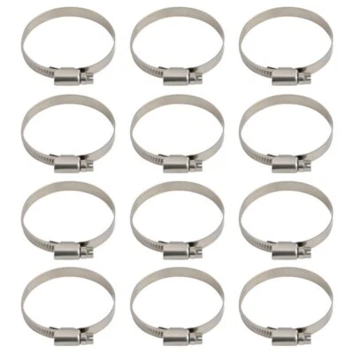 12Pcs Carburetor-Boot-Air Inlet Intake Valve Clamps For-CB750 1969-1978 - Image 1 of 2