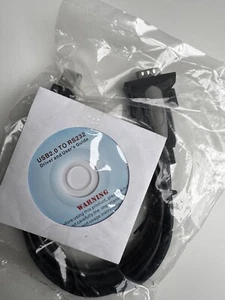 USB to RS232 Adapter mit Driver and User's Guide-CD, neu in OVP - Photo 1/1