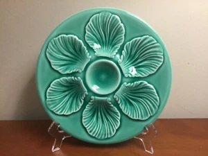 VINTAGE FRENCH OYSTER PLATE PROCERAM - Picture 1 of 8