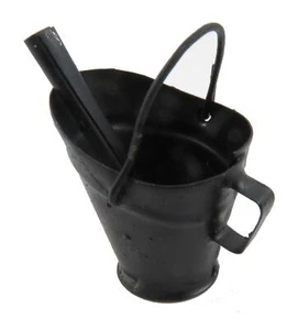 Dolls House Coal Bucket with Shovel Set Miniature Fireside Accessories 1:12 - Picture 1 of 11