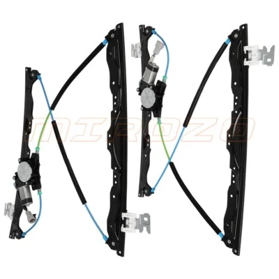 MIROZO For 04-15 Nissan Titan Front Left Right Power Window Regulator With Motor - Image 1 of 4