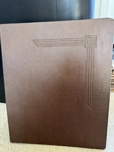 Carpeta de cuero Wilson Jones "A" de colección Record Keeping Essentials 14 x 11,5 - Imagen 1 de 8