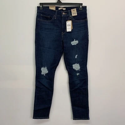 Женские джинсы Levi's размер 10 эластичные джинсовые 311 формирующие узкие джинсы синие W30 L30 - Изображение 1 из 4