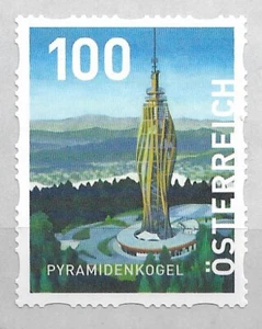2022 Österreich Mi. 62 **MNH Dispenser-Marke" Aussichtsturm Pyramidenkogel am Wö - Bild 1 von 1