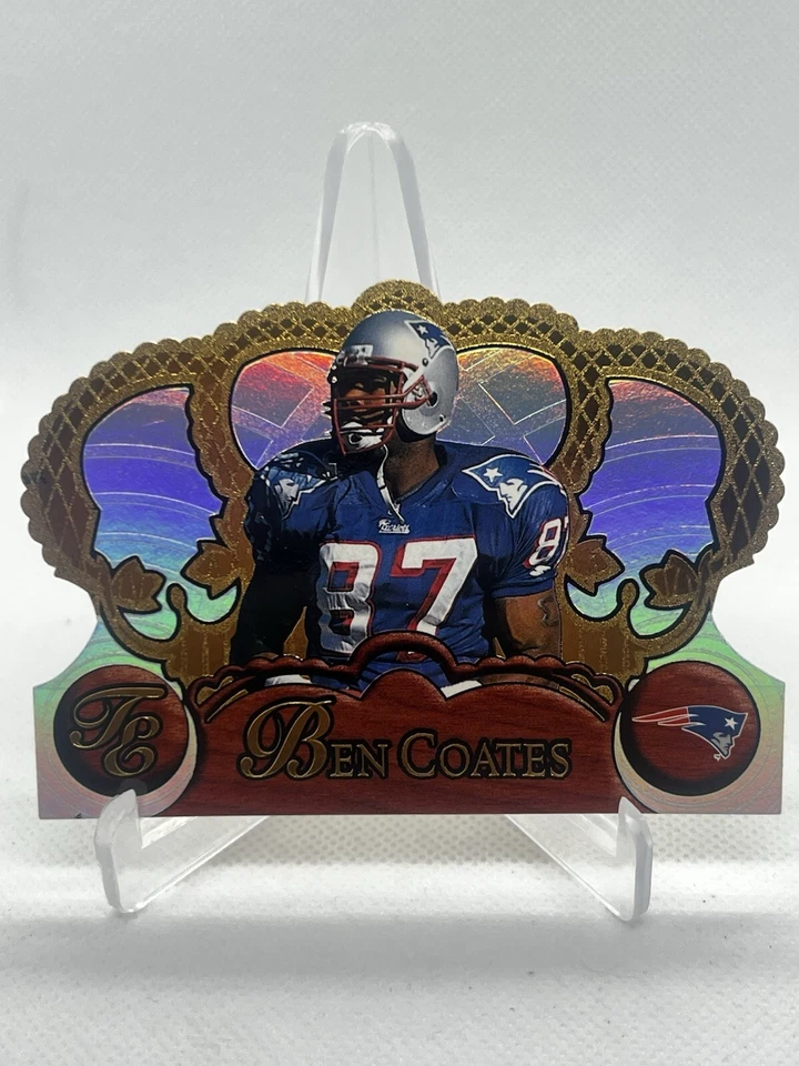 Ben Coates 1997 Pacific Crown Royale #80 Patriots - Image 1 of 4