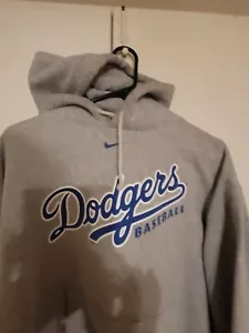 dodgers nike hoodie VINTAGE 2001 center swoosh world series BANGER LETS GOOOO - Picture 1 of 8