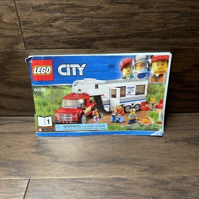 LEGO City 60182 Pick Up & Caravan 2 INSTRUCTION BOOKS ONLY Booklet 1 - Image 1 of 4