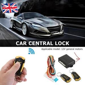 Car Remote Central Door Locking Kit Auto Keyless Entry Alarm System 410/T112