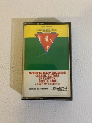WHITE BOY BLUES (1984) Cassette ~ Classic Guitars of CLAPTON ~ BECK ~ PAGE - Image 1 of 4