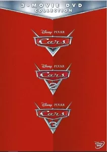 Disney Pixar Cars Collection 3-Movie DVD (Cars 1, Cars 2, Cars 3) W/SLIPCOVER - Picture 1 of 1