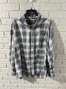 Mens YAMAHA Atv Flannel Button Shirt Rare Find- Size XXL Y2K - Picture 1 of 6