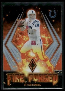 2021 Panini Phoenix Fire Forged Peyton Manning #FF-2 Indianapolis Colts - Picture 1 of 2
