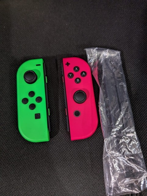 Control Inalambrico Joy-Con (L)/(R) Nintendo Switch Rosado/Verde  (Pink/Green)