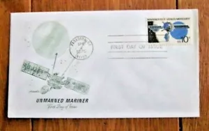 SPACE MARINER 10 TO VENUS & MARS 1975 ARTMASTER CACHET FDC VF UNADDR - Picture 1 of 1