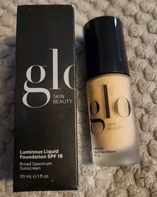 Glo Luminous Liquid Foundation SPF 18 Cafe Foundation - Image 1 of 4