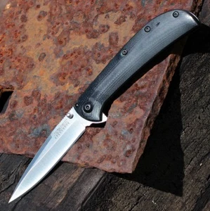 KERSHAW - Al Mar AM-3 G-10 Spring Assist SPEEDSAFE A/O Flipper knife KAI 2335 - Picture 1 of 9