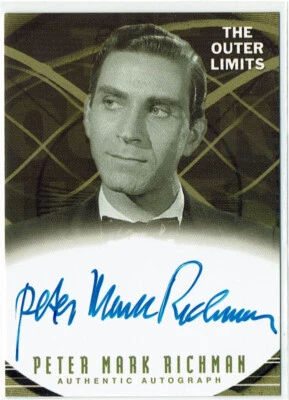 The Outer Limits Premiere Edition Autograph Auto A16 Peter Mark Richman as Ian - Image 1 of 2
