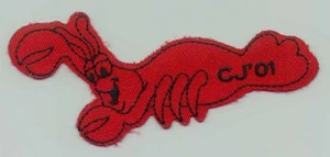 2001 Canada Scout Jamboree - OFFICIAL RED SOUVENIR SCOUTS Patch - Picture 1 of 1