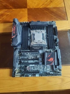 ASUS ROG STRIX X99 GAMING Motherboard Intel X99 + Intel Core I7 6800K **Read** - Bild 1 von 15