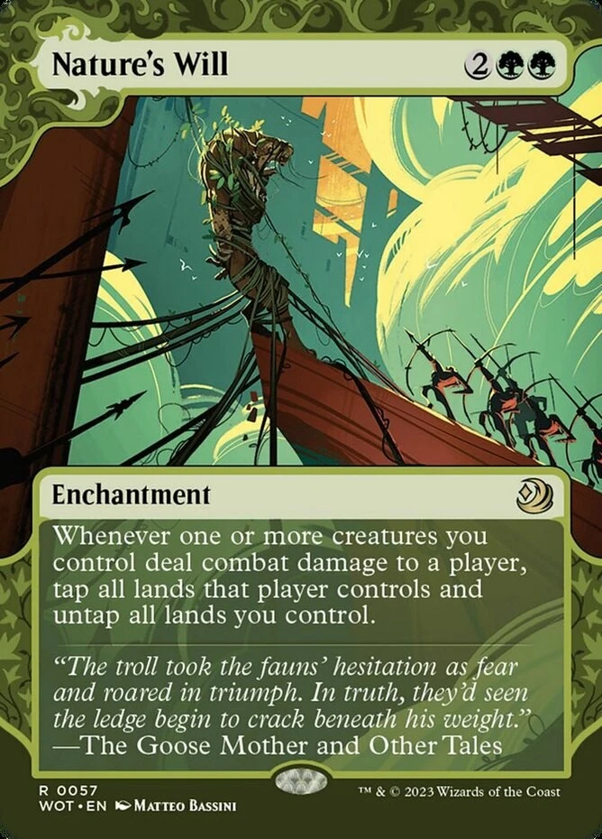 Light Play x 1 Nature's Will Wilds of Eldraine: Enchanting Tales - Image 1 of 1