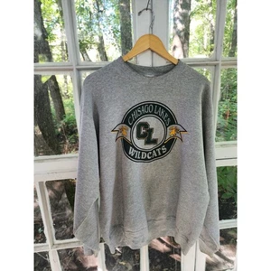 Vintage Chisago Lake Wildcats Crewneck size XL - Picture 1 of 6