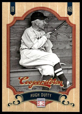 Panini Cooperstown #27 2012 Hugh Duffy Foto 1 de 2