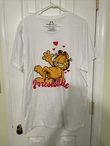 Garfield Unisex Kurzarm T-Shirt Nickelodeon Gr. XL Neu ohne Etikett - Bild 1 von 4