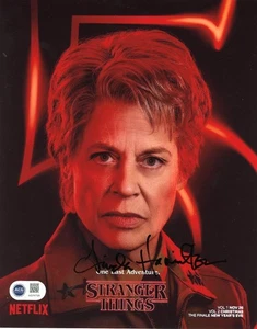 Linda Hamilton Signed 10x8 Photo STRANGER THINGS 5 -  ACG CERT AG76729 Authentic - Bild 1 von 4