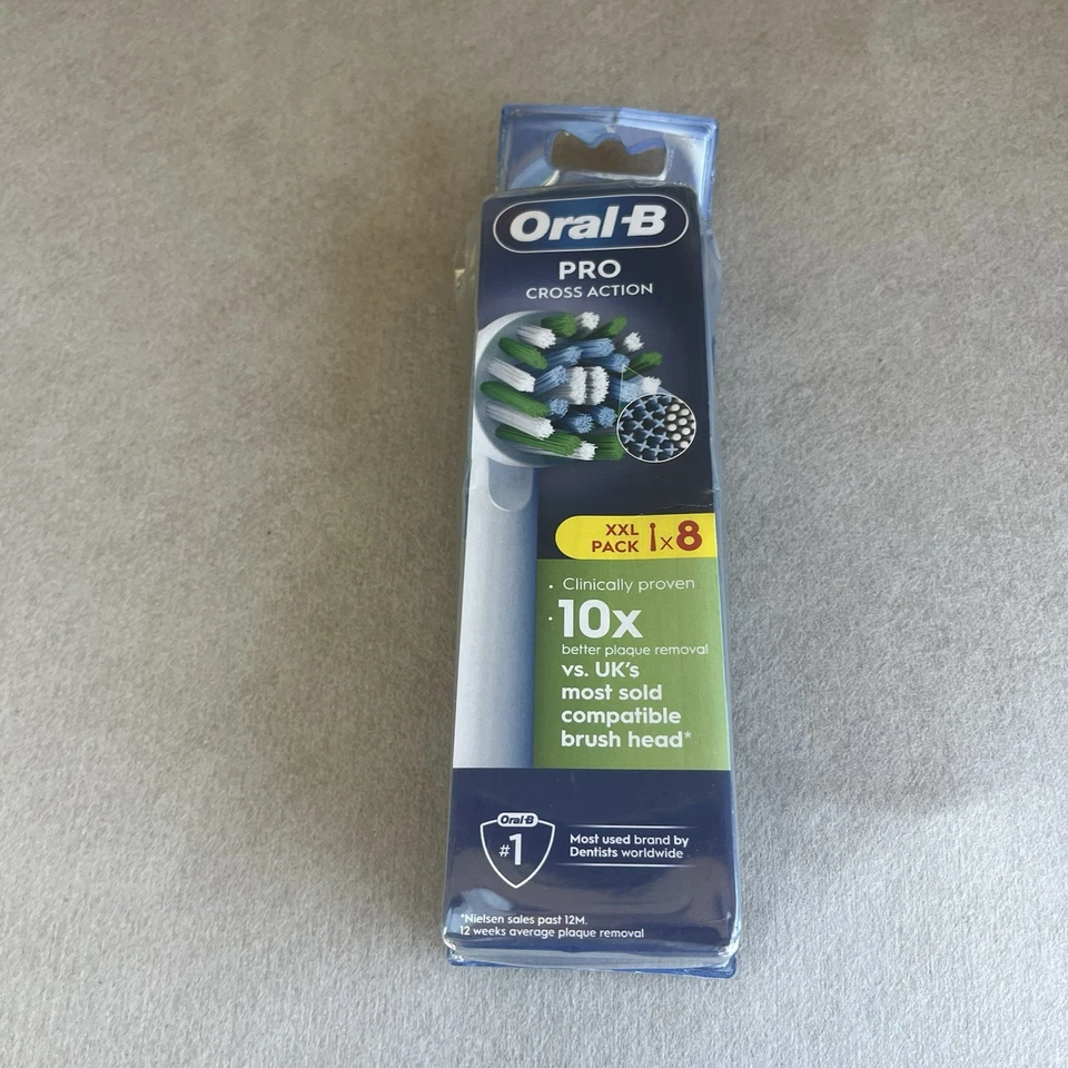 Oral-B Pro Cross Action Electric Toothbrush Replacement Heads
