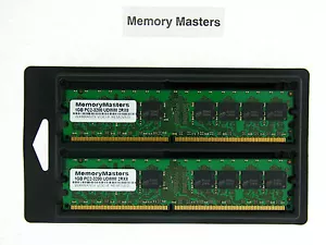 73P3224 2GB 2X1GB PC2-3200 400MHZ DIMM THINKCENTRE A51P A51 M51E - Picture 1 of 1