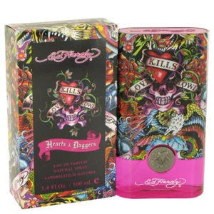 Ed Hardy Hearts & Daggers For Her by Christian Audigier 3.4oz/100ml EDP Sealed - Picture 1 of 8
